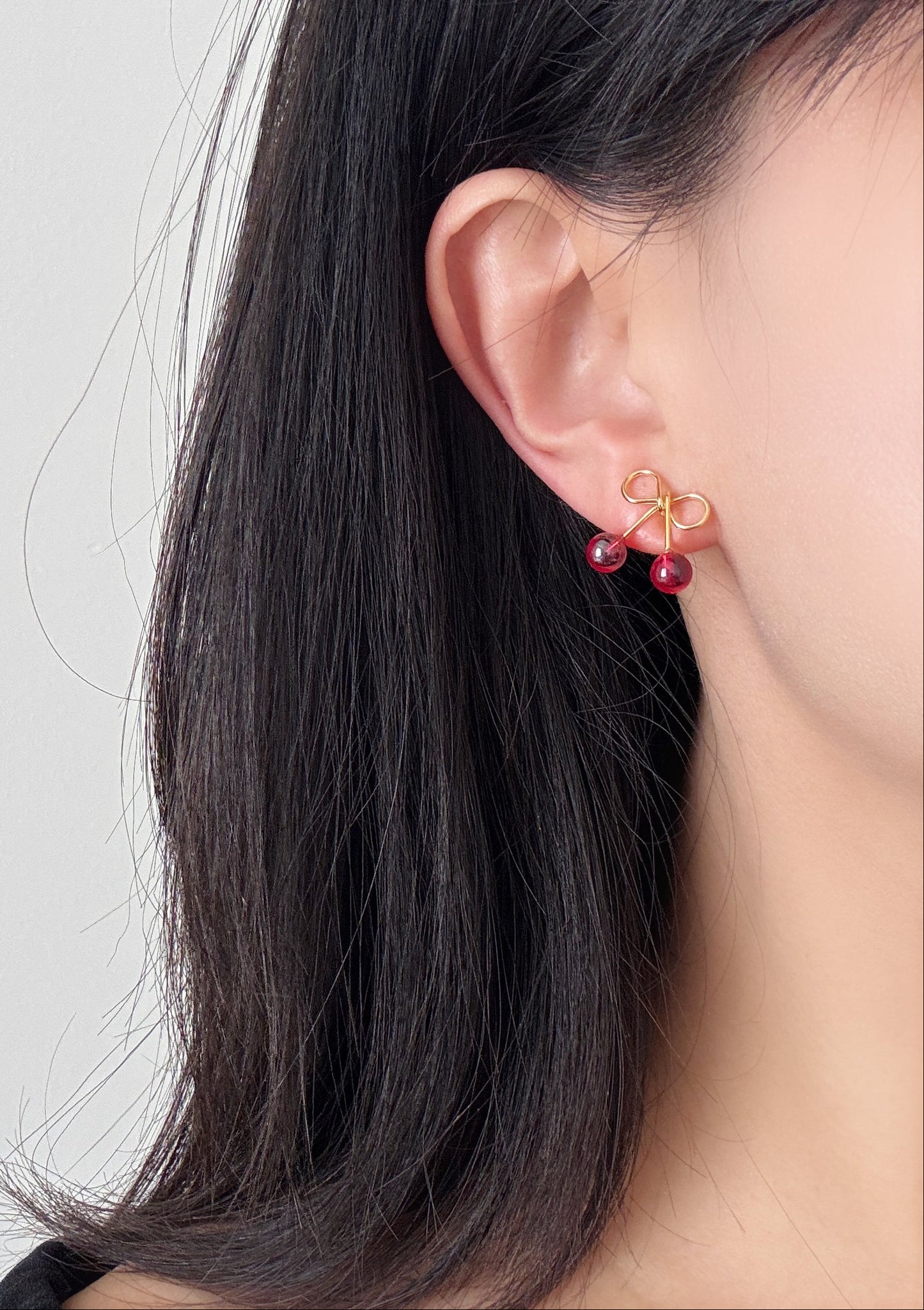 stud clip on earrings