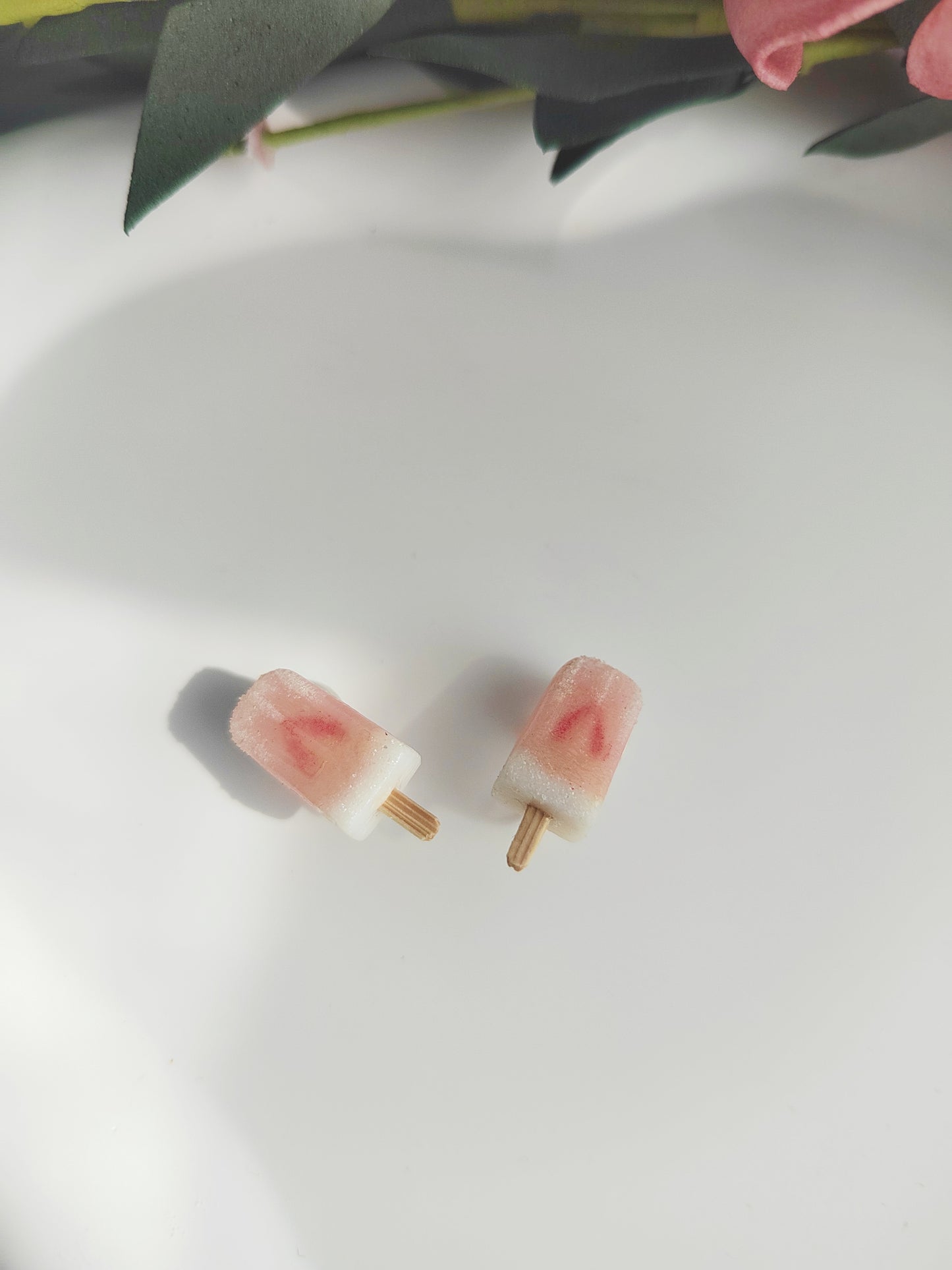 Mini Ice Pop Clip-On Earrings – Polymer Clay Stud Non-Pierced Ear Clips