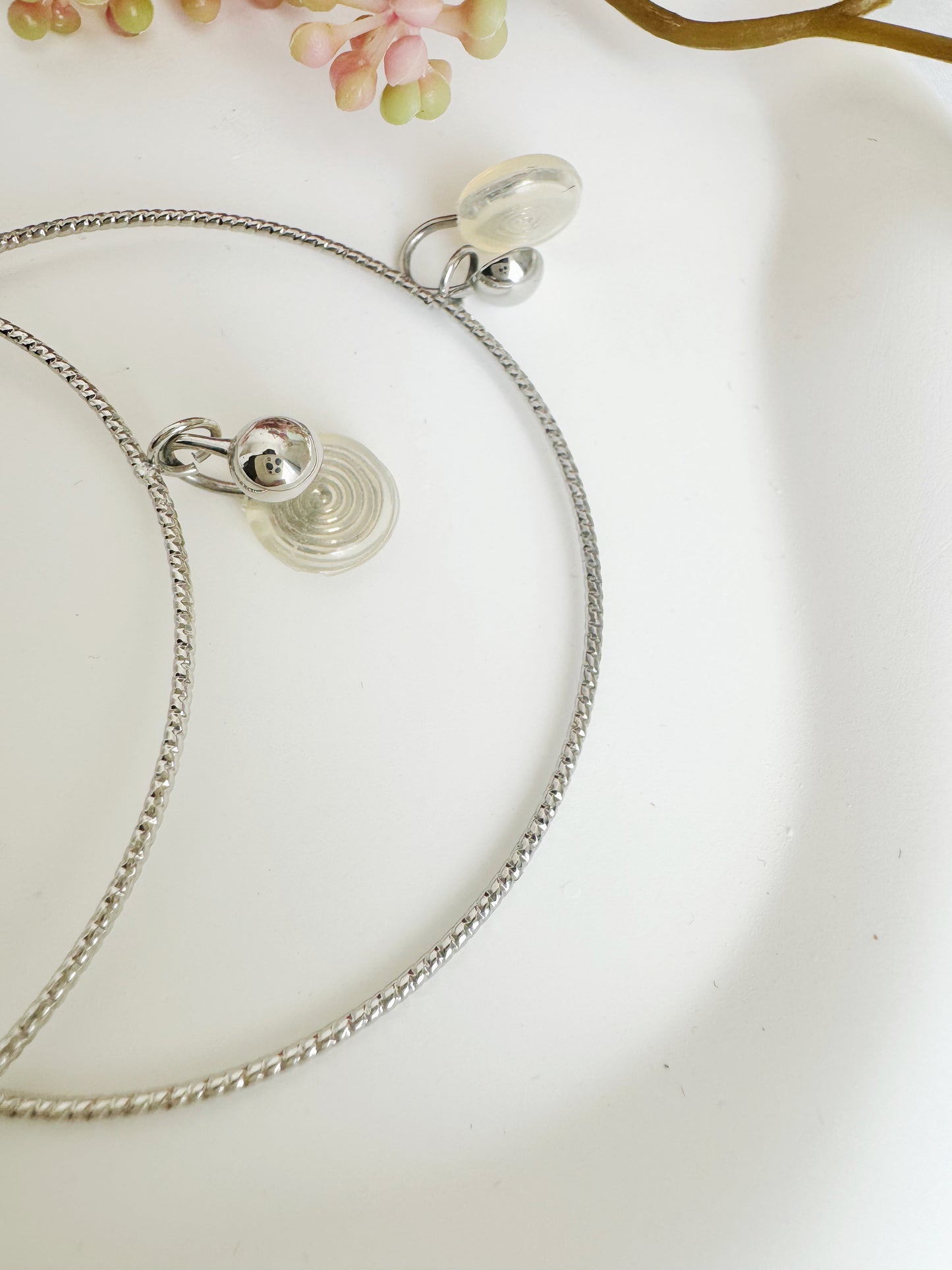 Large Hoop Clip-On Earrings – Gold/Silver Non-Pierced Ear Clips