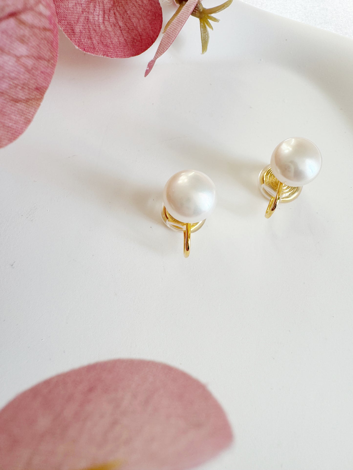 Freshwater Pearl Clip-On Earrings – Pearl Non-Pierced Ear Clips