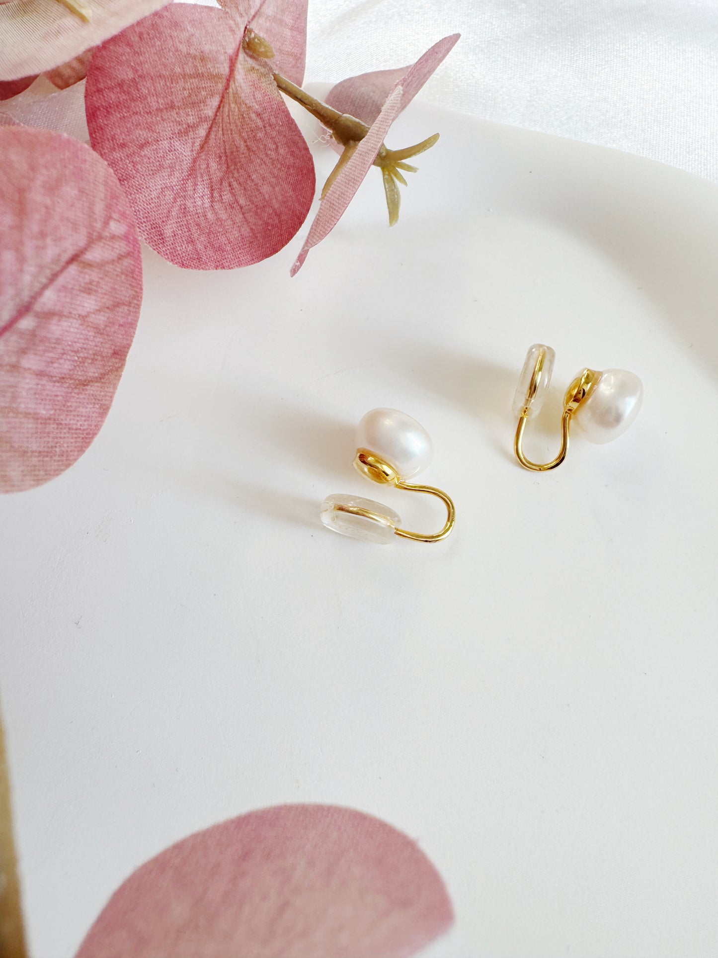 Freshwater Pearl Clip-On Earrings – Pearl Non-Pierced Ear Clips