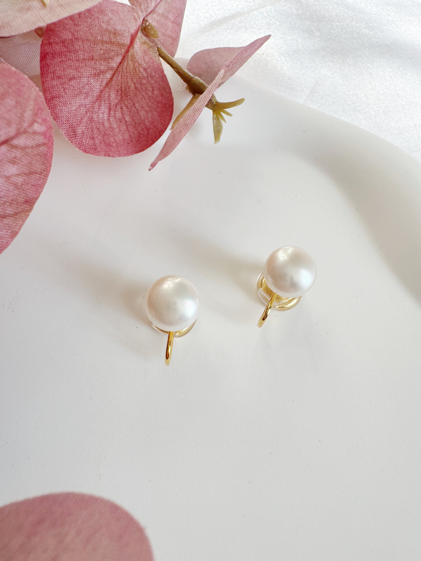 Freshwater Pearl Clip-On Earrings – Pearl Non-Pierced Ear Clips